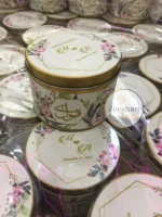 Tin Box With Flowers