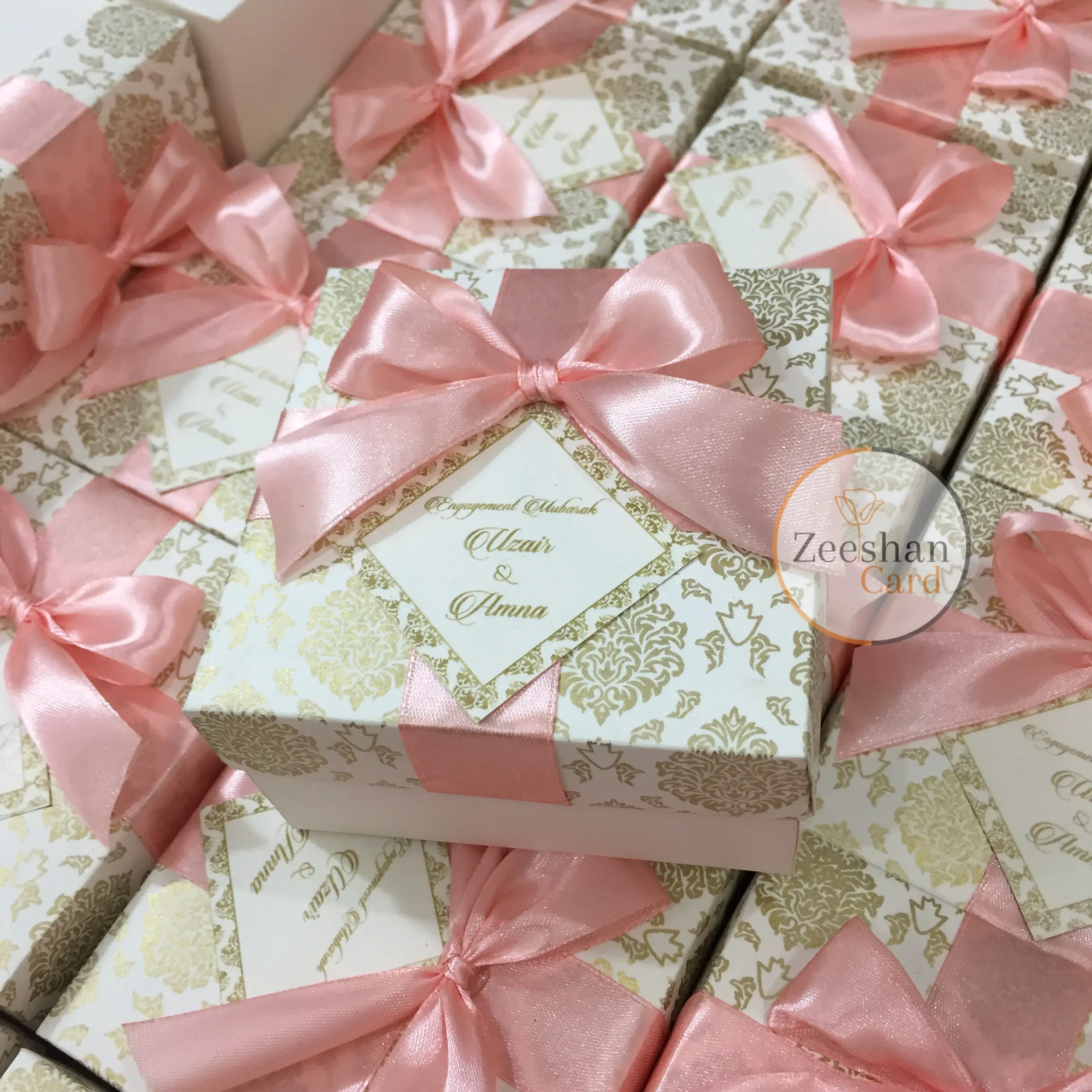 250gram Peach Ribbon And Tai Box 250gram Peach Ribbon And Tai Box