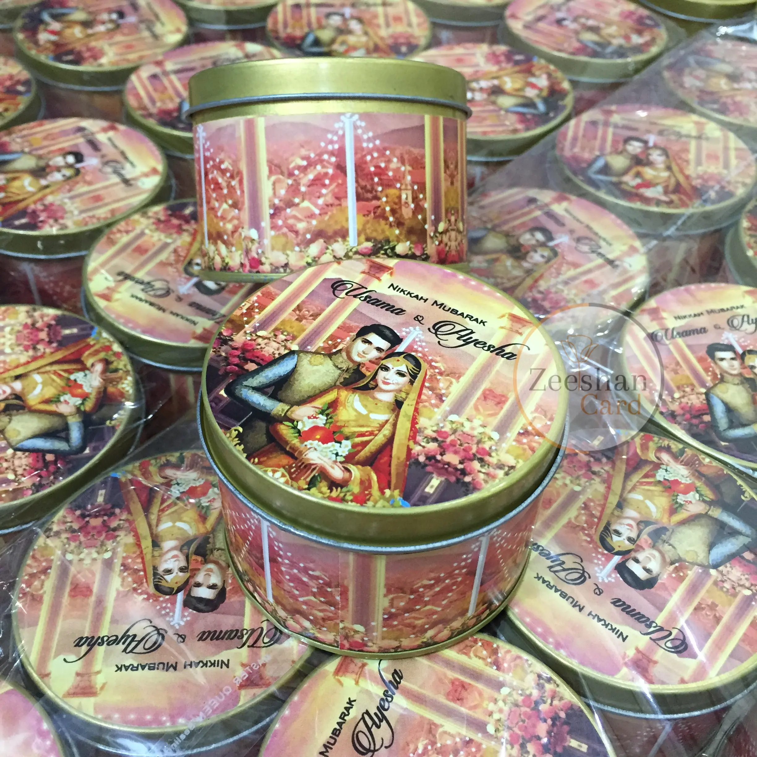 Couple Tin Box Couple Tin Box