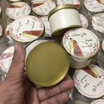 Flower Tin Box With Couple