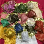 Multi Jamawar Bid Pouch