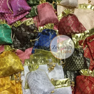 Multi Jamawar Bid Pouch