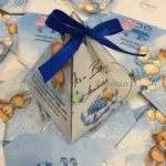Customised Birth Announcement Triangle Box