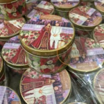 Couple Flowers Tin Boxes