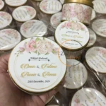 New Pink Flower Tin Box