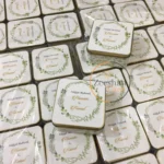 New Green Design Square Tin Box