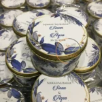 New Blue Flowers Design Tin Boxes