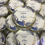 New Blue Flowers Design Tin Boxes