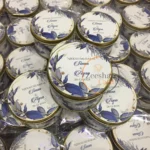 New Blue Flowers Design Tin Boxes