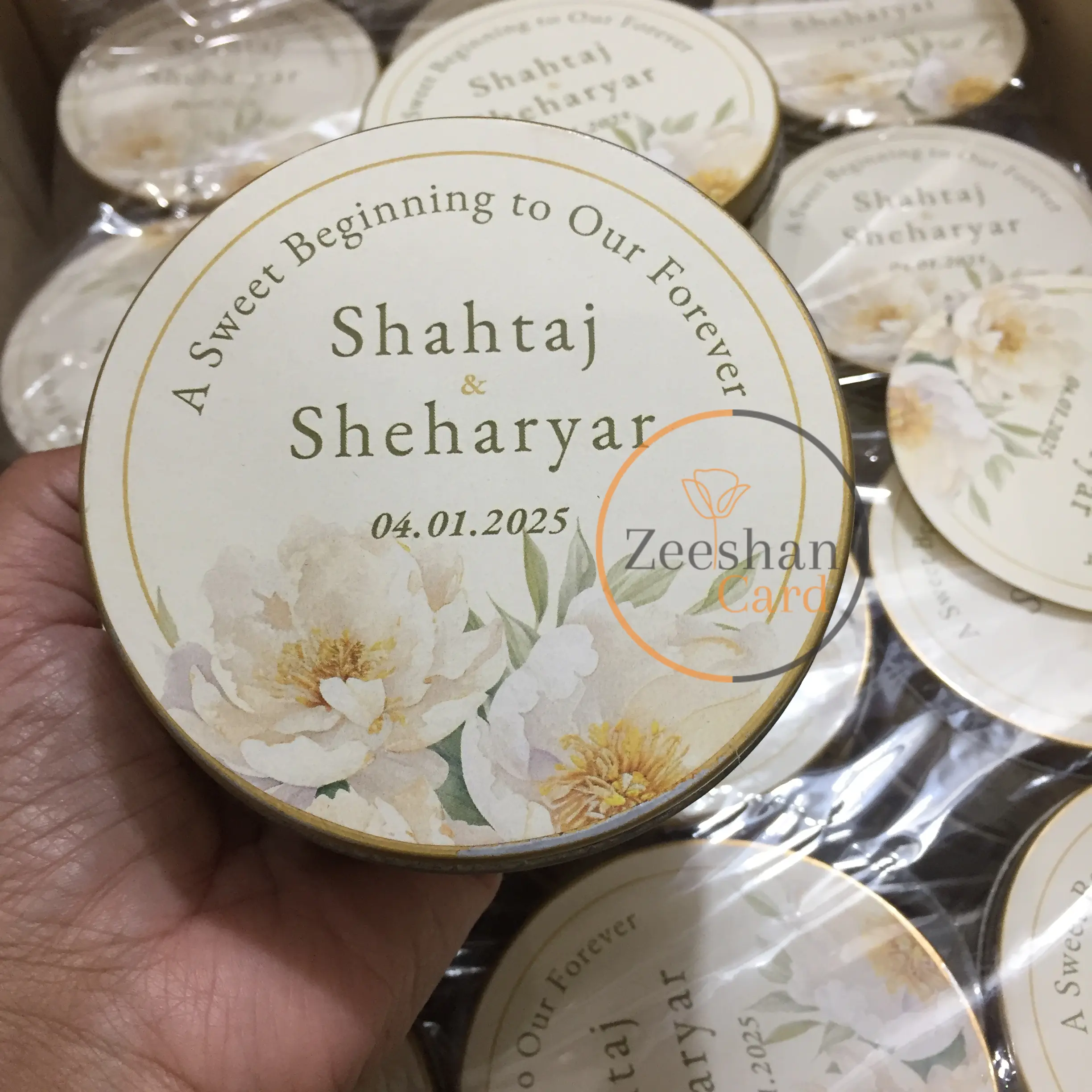 Special Flower Design Tin Box Special Flower Design Tin Box