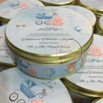 Baby Boy Announcement Half Kg Tin Box