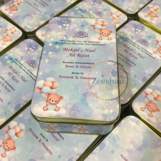 Baby Announcement Half kg Tin Box