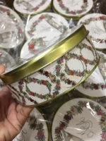 Floral Print Half kg Tin Box