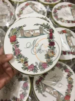 Floral Print Half kg Tin Box