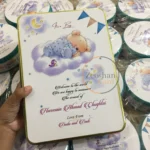 Baby Announcement kg Tin Box
