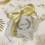 Triangle Bid Box With Tag