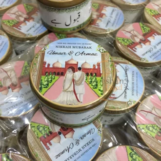 New Couple Design Tin Box