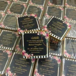 New Black Printed Tin Box