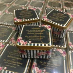 New Black Printed Tin Box