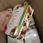 Floral Design Half Kg Tin Box