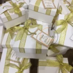 Zari Ribbon Box With Tag