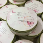 New Design Baby Girl Half kg Tin Box