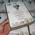 Baby Announcement 1kg Tin Box