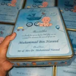 New Baby Announcement 1kg Tin Box