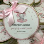 Baby Girl Half Kg Tin Box Bow