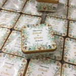 New Flowers Design Tin Box