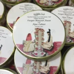 Nikkah Mubarak Half Kg Couple Design Tin Box