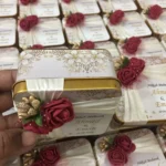 New Flowers Tin With Sticker Printing